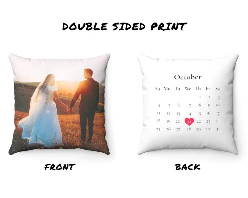 Personalized Calendar Photo Blanket Blanket