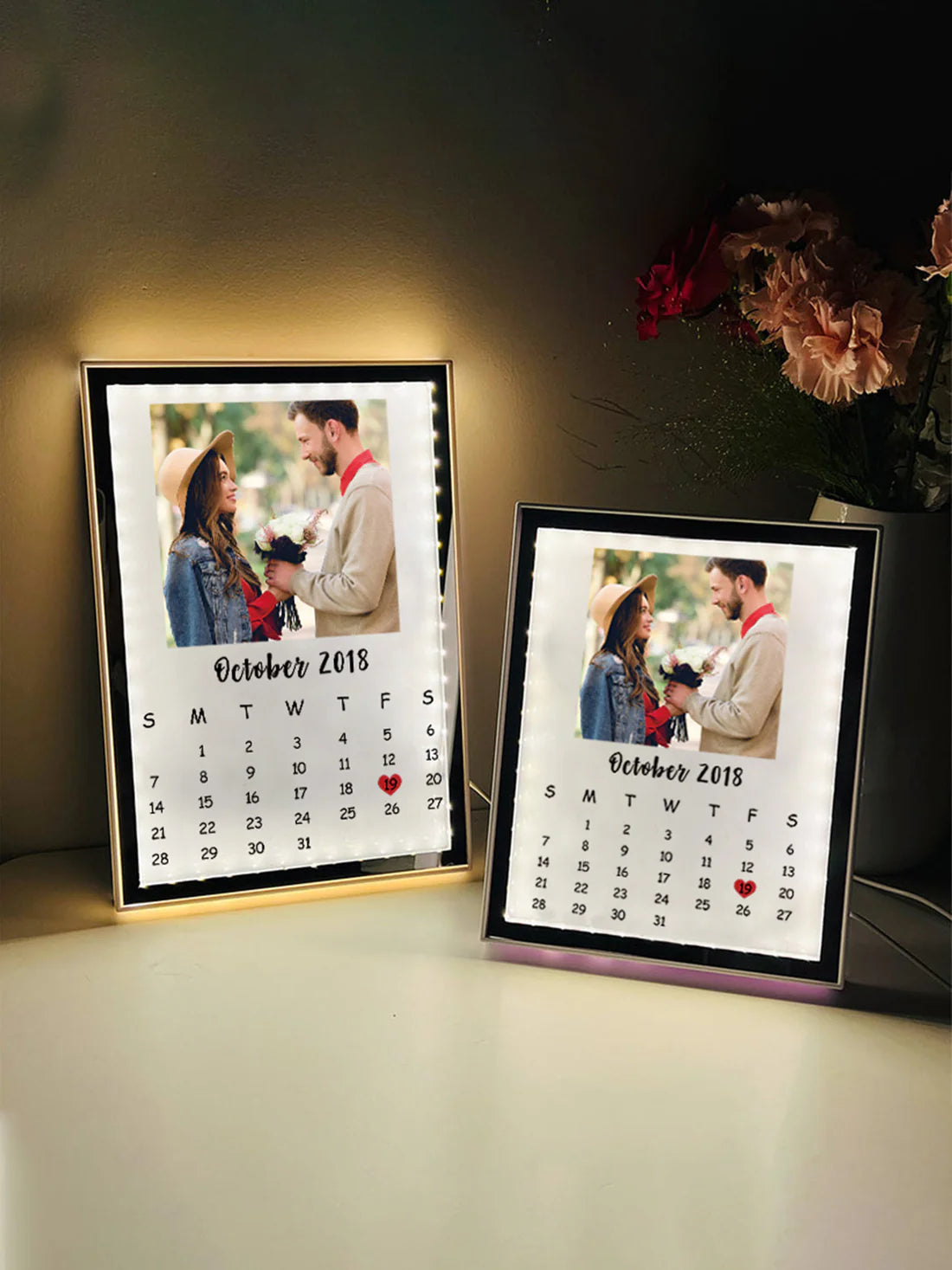LED Magic Mirror Photo Frame