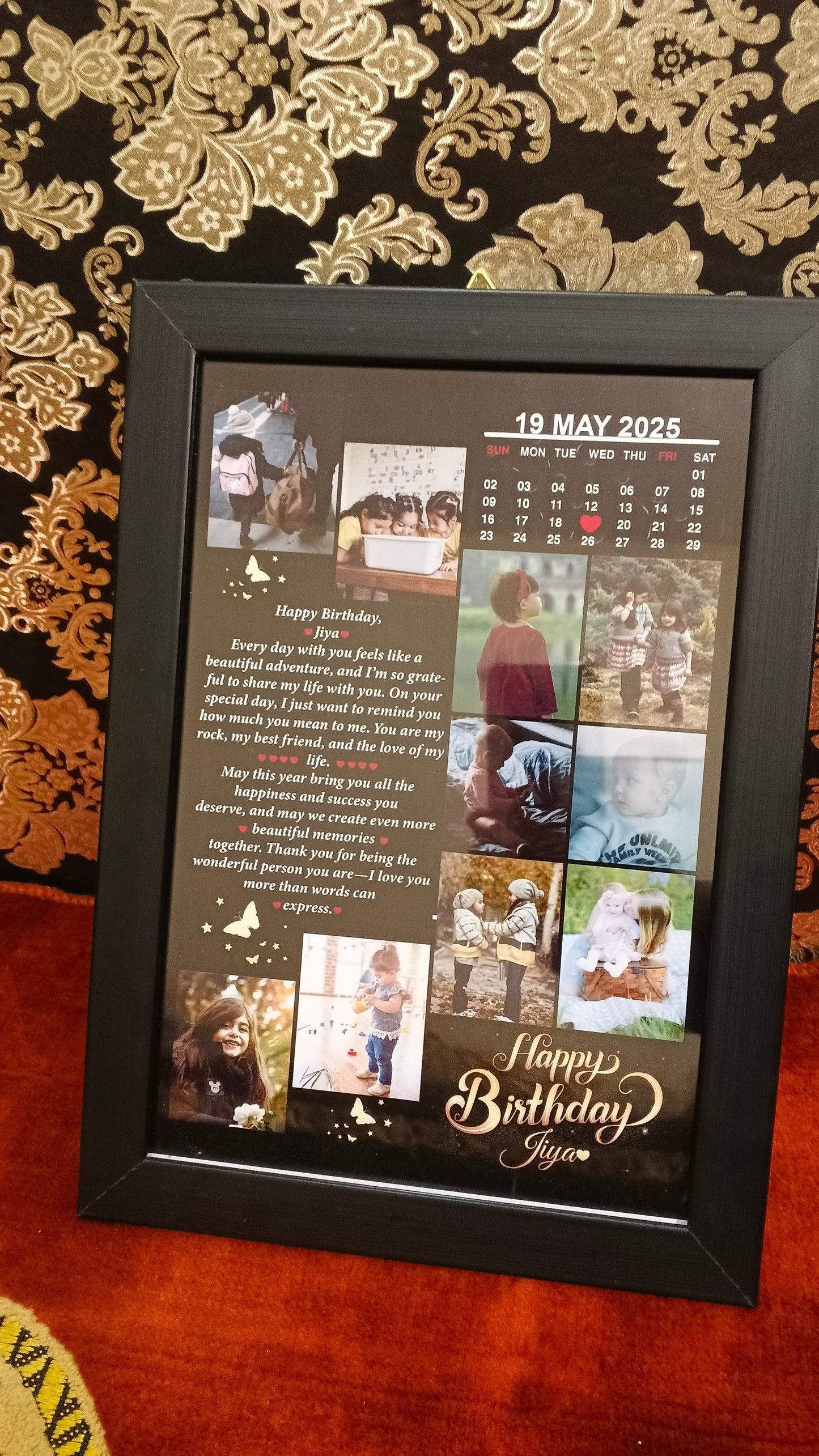 Elegant Wooden Photo Frame