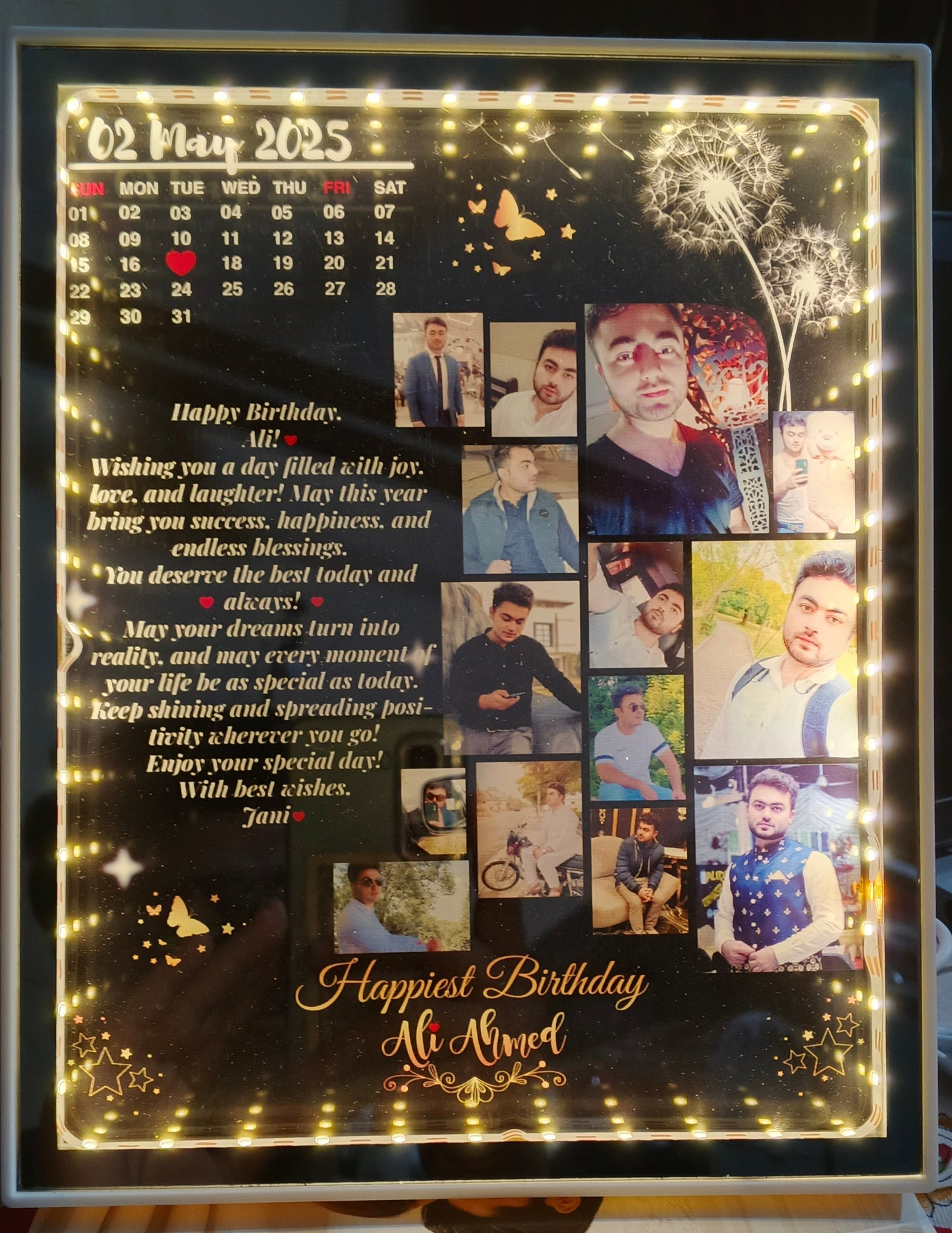 LED Magic Mirror Photo Frame