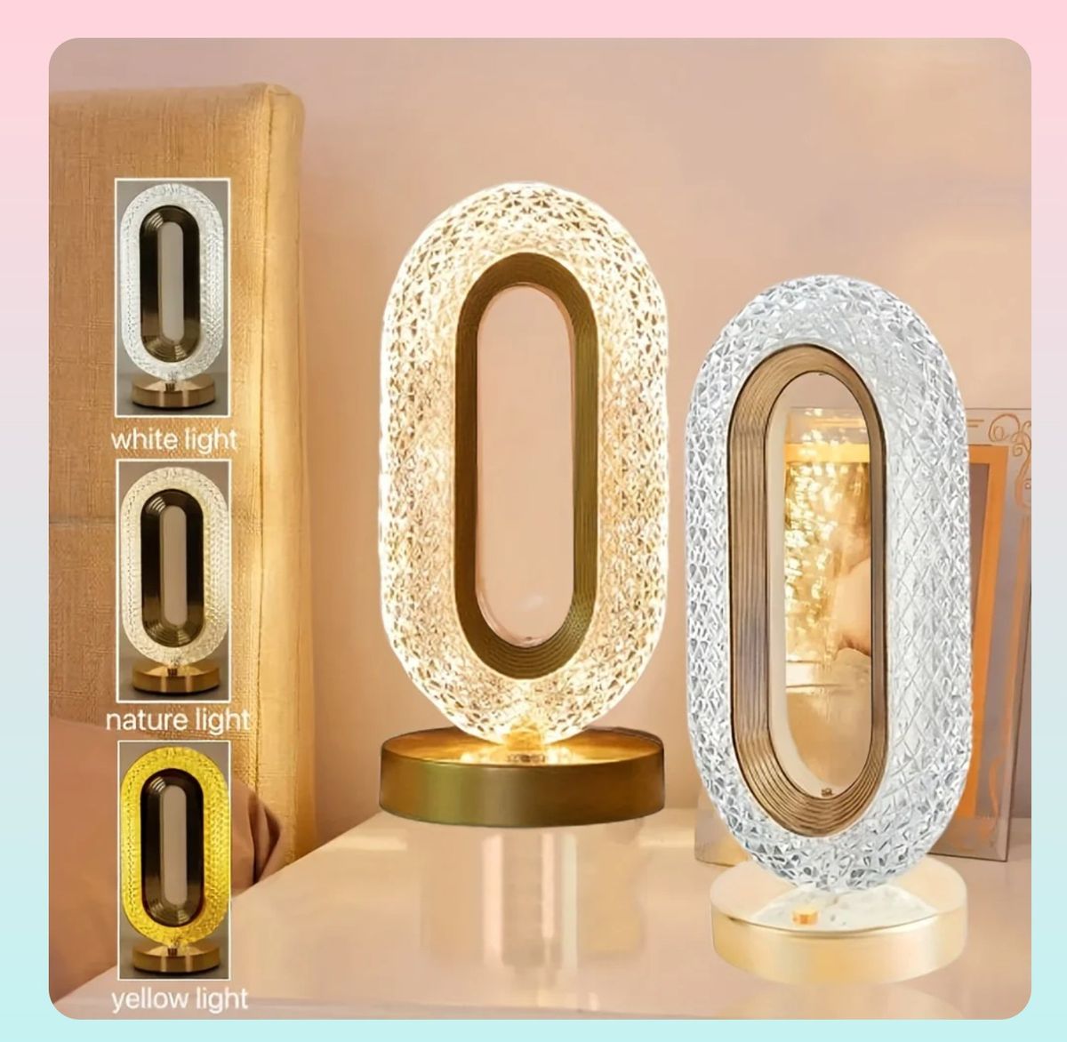 Elegant Table Lamp – Modern Decorative Lamp for Bedroom & Home Décor