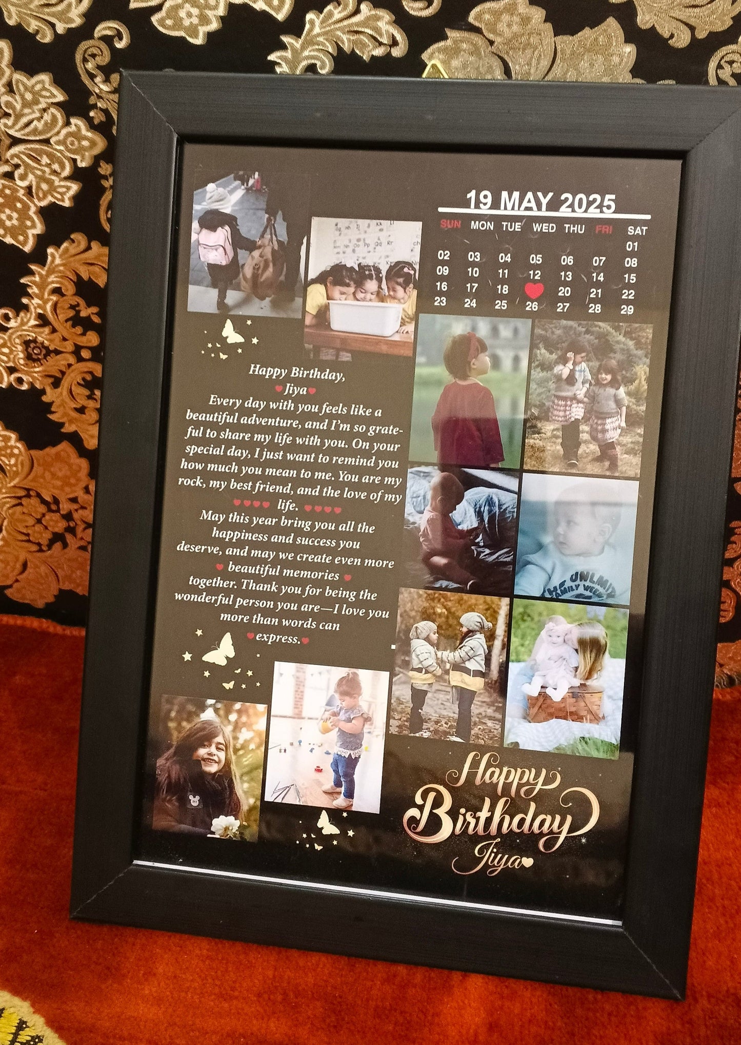 Elegant Wooden Photo Frame