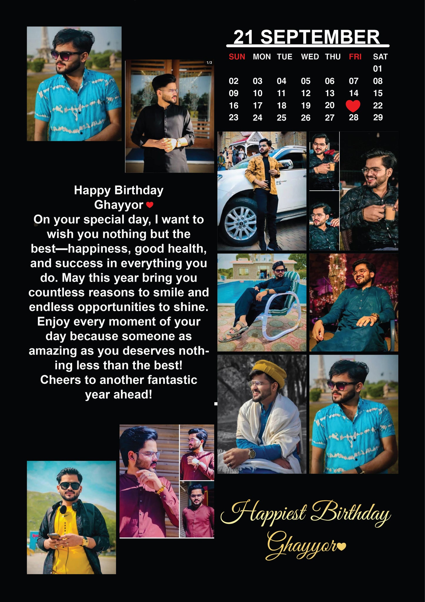 Magic Mirror LED Photo Frame