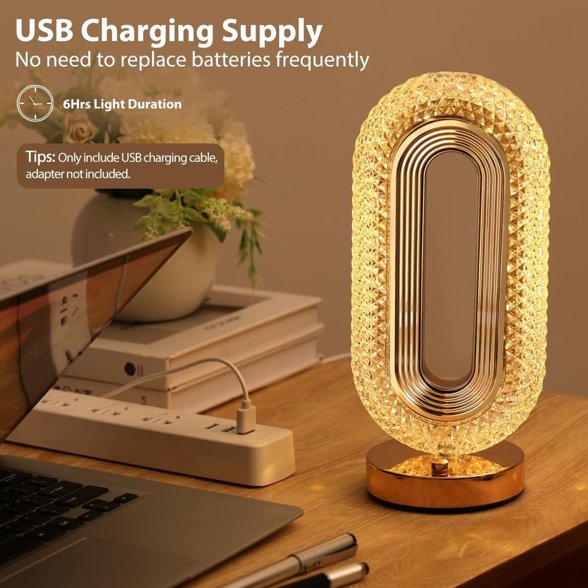Elegant Table Lamp – Modern Decorative Lamp for Bedroom & Home Décor
